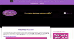 Desktop Screenshot of colchonesosofas.com